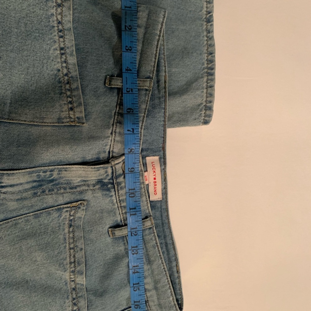 Lucky brand high rise wide leg crop jeans - Picture 6 of 9